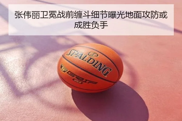 张伟丽卫冕战前缠斗细节曝光地面攻防或成胜负手